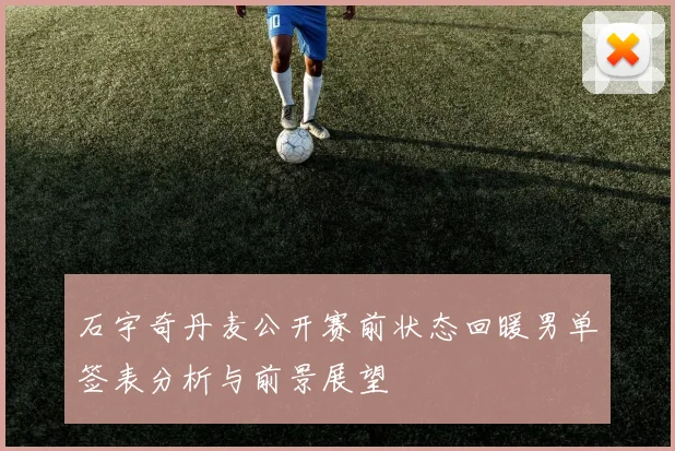 石宇奇丹麦公开赛前状态回暖男单签表分析与前景展望